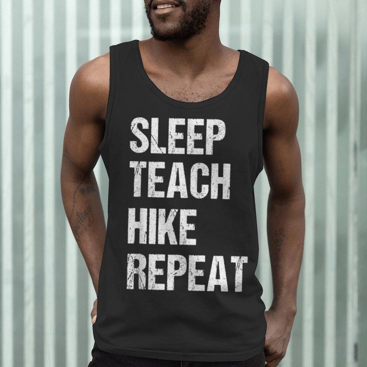 Teacher Hiking Shirt Teaching Hiker T Shirt Men Tank Top, novelty gifts, funny gifts