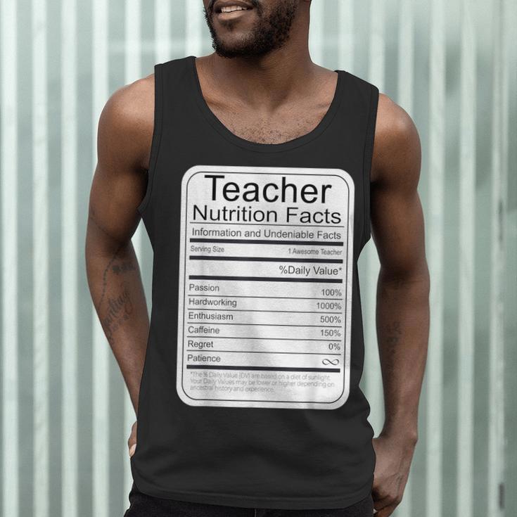 Teacher Nutrition Facts Teachers Nutritional Fact Men Tank Top, novelty gifts, funny gifts Teacher Nutrition Facts Teachers Nutritional Fact Men Tank Top, novelty gifts, funny gifts