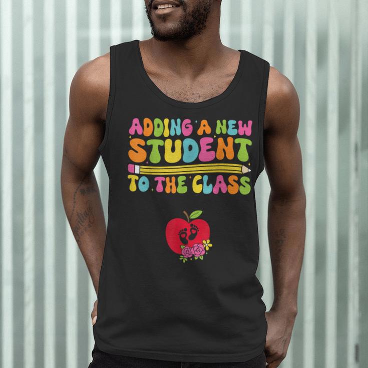 Teacher Pregnancy Announcement Clothing Expecting Teacher X-Small Men Tank Top, novelty gifts, funny gifts
