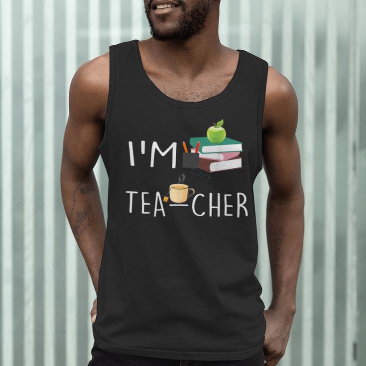 Teacher Puns I'm Tea-Cher Tea Lover Fun Teacher For Men Women Men Tank Top, novelty gifts, funny gifts Teacher Puns I'm Tea-Cher Tea Lover Fun Teacher For Men Women Men Tank Top, novelty gifts, funny gifts