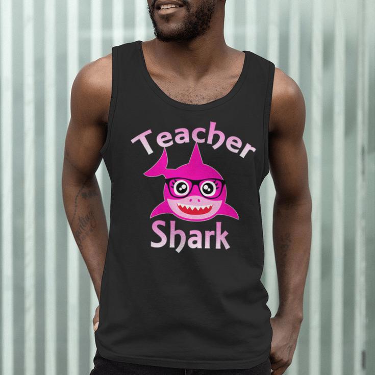 Teacher Shark Female Teacher Men Tank Top, novelty gifts, funny gifts Teacher Shark Female Teacher Men Tank Top, novelty gifts, funny gifts