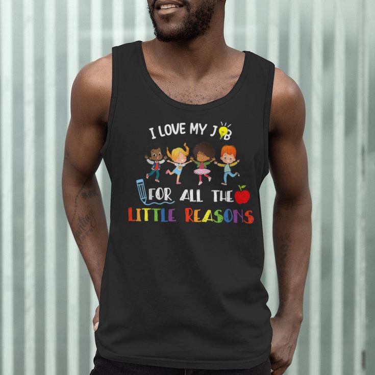 Teacher Shirt I Love My Job For All The Little Reasons Men Tank Top, novelty gifts, funny gifts Teacher Shirt I Love My Job For All The Little Reasons Men Tank Top, novelty gifts, funny gifts