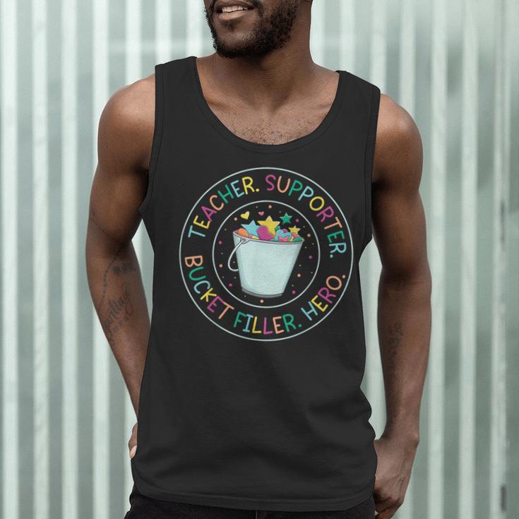 Teacher Supporter Bucket Filler Hero Men Tank Top, novelty gifts, funny gifts Teacher Supporter Bucket Filler Hero Men Tank Top, novelty gifts, funny gifts