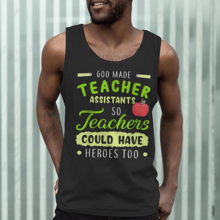Teacher Teaching Assistant Aide Hero Men Tank Top, novelty gifts, funny gifts