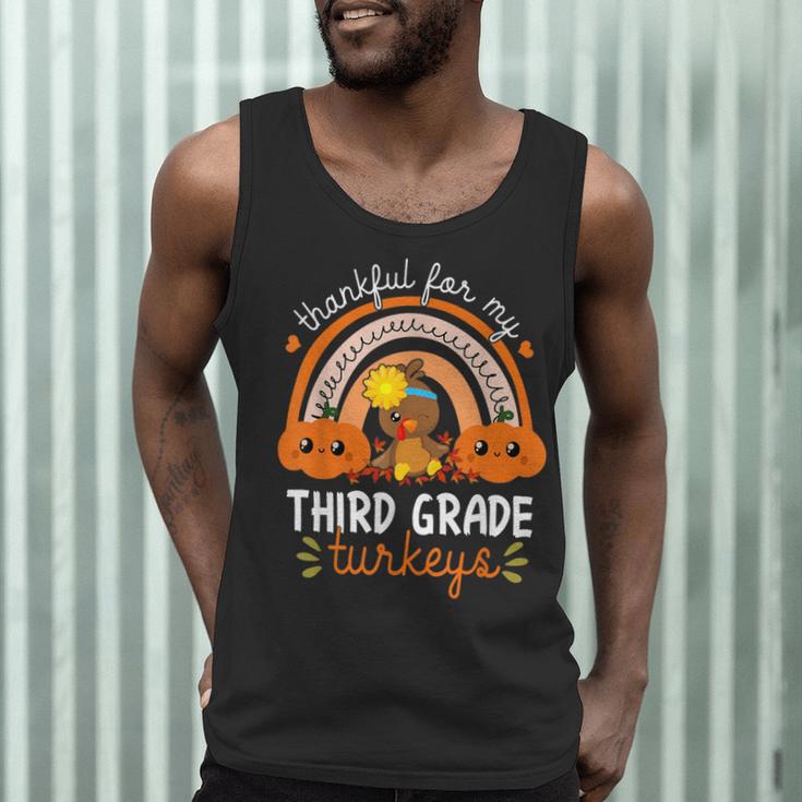 Teacher Thanksgiving Thankful For My Third Grade Turkeys Men Tank Top, novelty gifts, funny gifts Teacher Thanksgiving Thankful For My Third Grade Turkeys Men Tank Top, novelty gifts, funny gifts