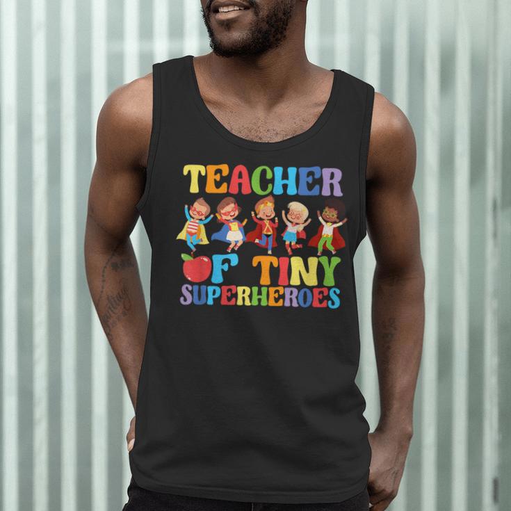 Teacher Of Tiny Superheroes Teach 100th Day Of School Men Tank Top, novelty gifts, funny gifts Teacher Of Tiny Superheroes Teach 100th Day Of School Men Tank Top, novelty gifts, funny gifts