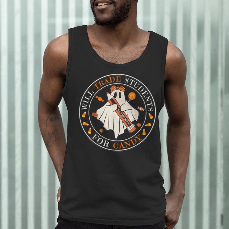Teacher Will Trade Students For Candy Easy Halloween Costume Men Tank Top, novelty gifts, funny gifts Teacher Will Trade Students For Candy Easy Halloween Costume Men Tank Top, novelty gifts, funny gifts