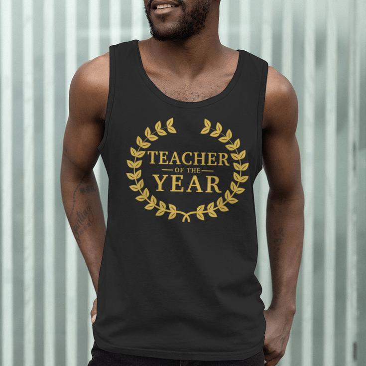 Teacher Of The Year Greatest Ever Award Day Men Tank Top, novelty gifts, funny gifts