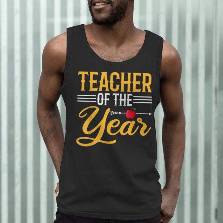 Teacher Of The Year Men Women Teachers Men Tank Top, novelty gifts, funny gifts