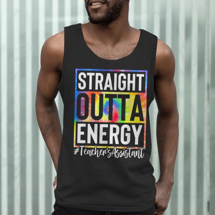 Teacher's Assistant Straight Outta Energy Teaching Tie Dye For Men Women Men Tank Top, novelty gifts, funny gifts Teacher's Assistant Straight Outta Energy Teaching Tie Dye For Men Women Men Tank Top, novelty gifts, funny gifts