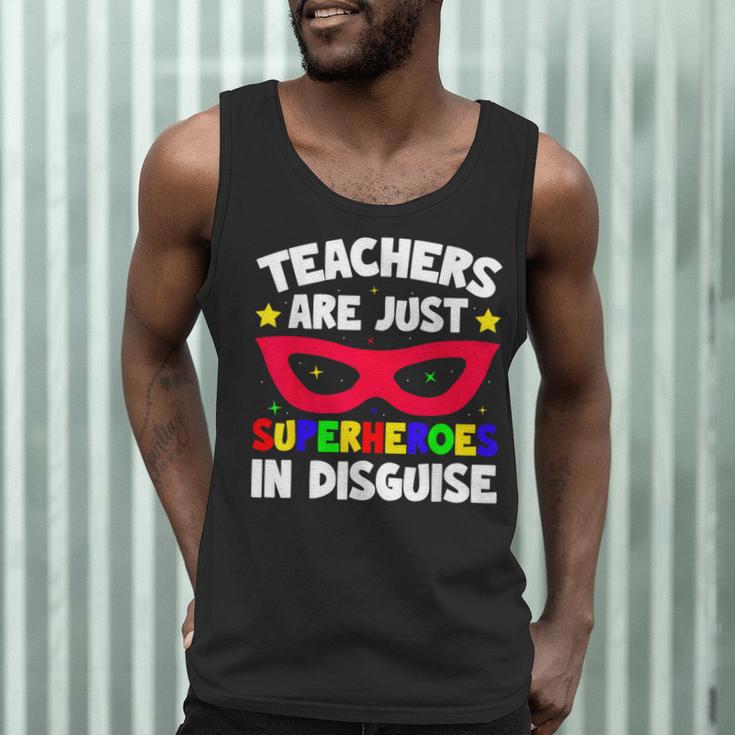 Teachers Are Just Superheroes In Disguise School Men Tank Top, novelty gifts, funny gifts Teachers Are Just Superheroes In Disguise School Men Tank Top, novelty gifts, funny gifts