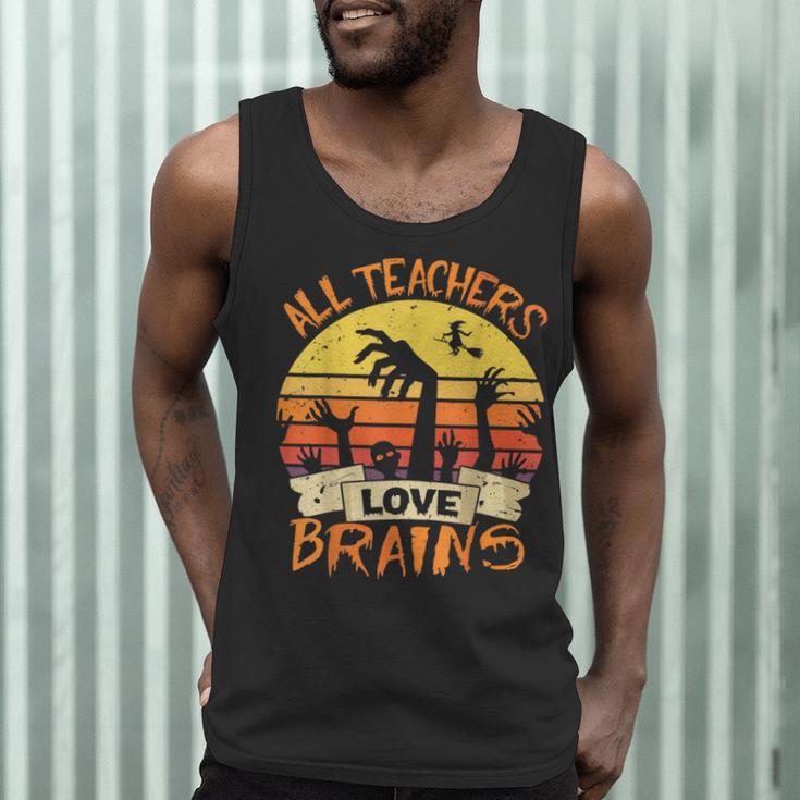 All Teachers Love Brains Shirt Halloween Teachers Men Tank Top, novelty gifts, funny gifts All Teachers Love Brains Shirt Halloween Teachers Men Tank Top, novelty gifts, funny gifts