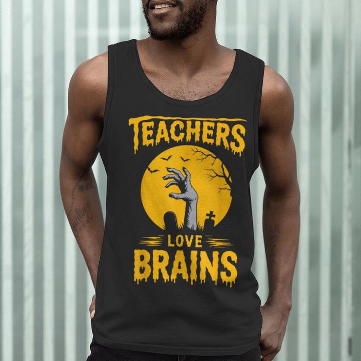 Teachers Love Brains Shirt Men Women Halloween Teacher Men Tank Top, novelty gifts, funny gifts Teachers Love Brains Shirt Men Women Halloween Teacher Men Tank Top, novelty gifts, funny gifts