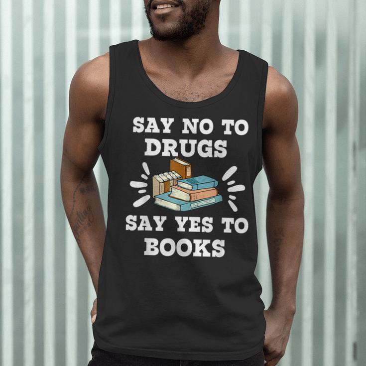 Teachers Red Ribbon Week Say No To Drugs Say Yes To Books Men Tank Top, novelty gifts, funny gifts Teachers Red Ribbon Week Say No To Drugs Say Yes To Books Men Tank Top, novelty gifts, funny gifts