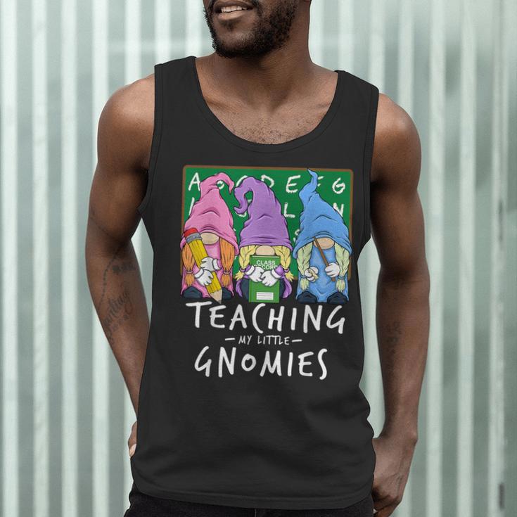 Teaching My Little Gnomies With Gnome For Teacher Women Men Tank Top, novelty gifts, funny gifts Teaching My Little Gnomies With Gnome For Teacher Women Men Tank Top, novelty gifts, funny gifts