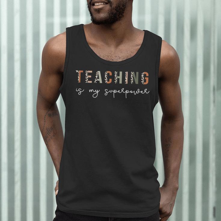 Teaching Is My SuperPower Educator Teacher Appreciation Men Tank Top, novelty gifts, funny gifts Teaching Is My SuperPower Educator Teacher Appreciation Men Tank Top, novelty gifts, funny gifts