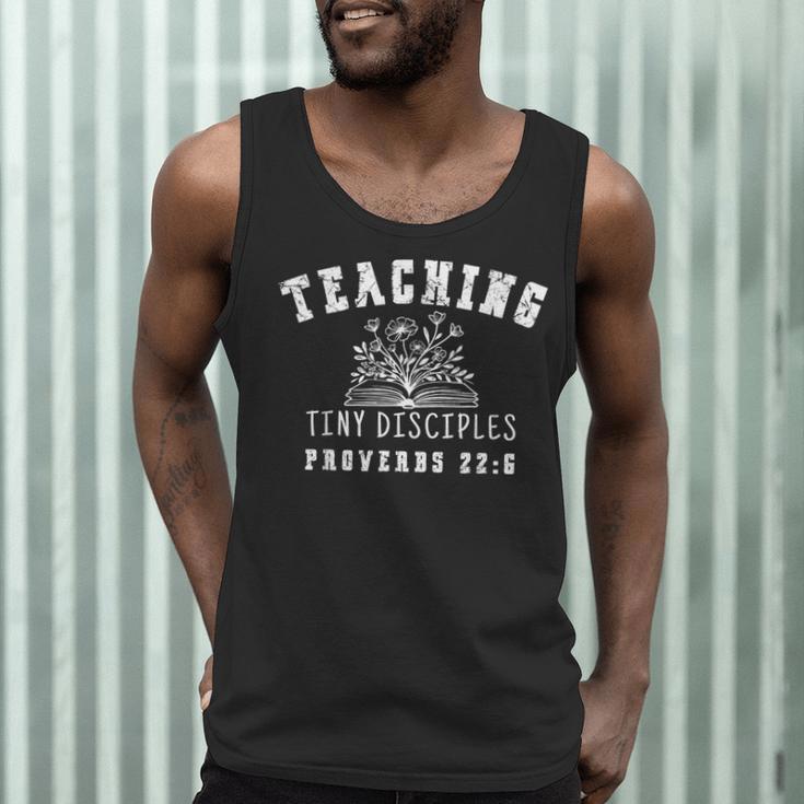 Teaching Tiny Disciples Christian Bible Verse Teacher Men Tank Top, novelty gifts, funny gifts Teaching Tiny Disciples Christian Bible Verse Teacher Men Tank Top, novelty gifts, funny gifts