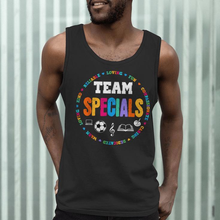 TEAM Specials Teacher TRIBE Squad Back To Primary School Men Tank Top, novelty gifts, funny gifts TEAM Specials Teacher TRIBE Squad Back To Primary School Men Tank Top, novelty gifts, funny gifts