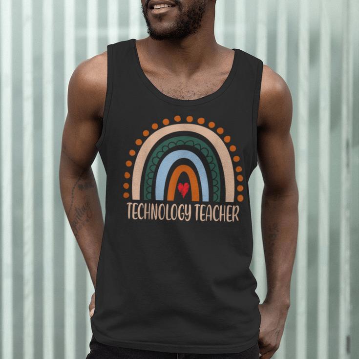 Technology Teacher Rainbow Appreciation Day Back To School For Men Women Men Tank Top, novelty gifts, funny gifts Technology Teacher Rainbow Appreciation Day Back To School For Men Women Men Tank Top, novelty gifts, funny gifts