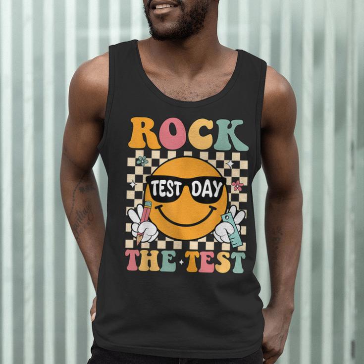 Test Day Rock The Test Teacher Testing Day You Got This Men Tank Top, novelty gifts, funny gifts Test Day Rock The Test Teacher Testing Day You Got This Men Tank Top, novelty gifts, funny gifts