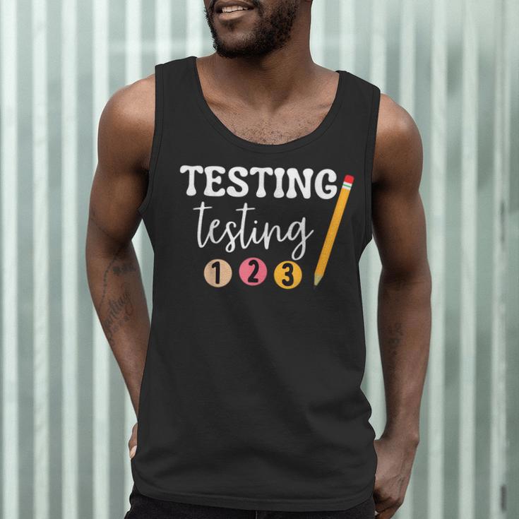 Testing Testing 123 Cute Math Teacher Student Test Day Men Women Girls Kids Men Tank Top, novelty gifts, funny gifts Testing Testing 123 Cute Math Teacher Student Test Day Men Women Girls Kids Men Tank Top, novelty gifts, funny gifts
