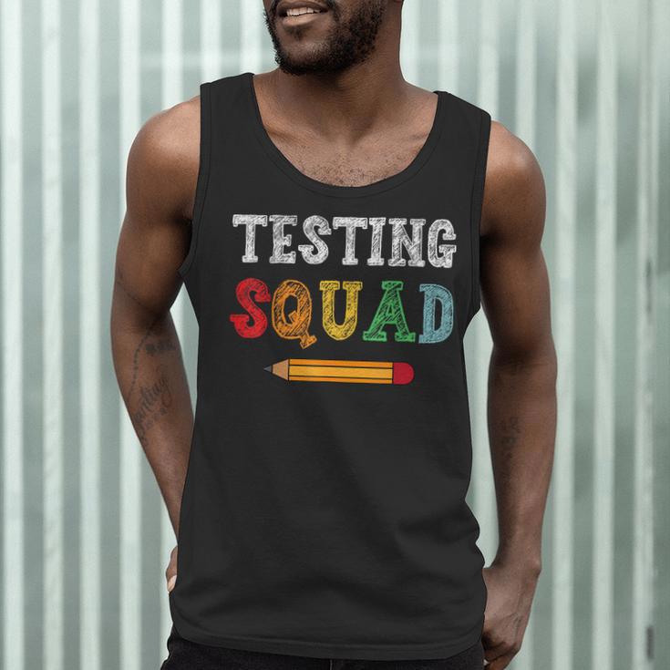 Testing Squad Costume Test Day Teacher Student School Men Tank Top, novelty gifts, funny gifts Testing Squad Costume Test Day Teacher Student School Men Tank Top, novelty gifts, funny gifts