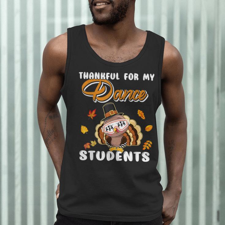 Thankful For My Dance Students Thanksgiving Turkey Teacher For Men Women Girls Kids Men Tank Top, novelty gifts, funny gifts Thankful For My Dance Students Thanksgiving Turkey Teacher For Men Women Girls Kids Men Tank Top, novelty gifts, funny gifts