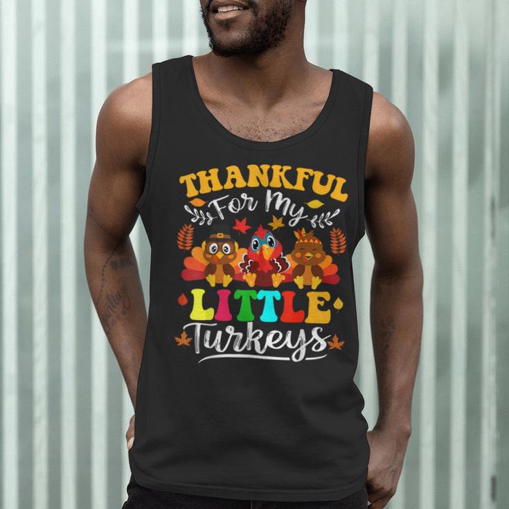 Thankful For My Little Turkeys Teacher Thanksgiving Teachers Men Tank Top, novelty gifts, funny gifts Thankful For My Little Turkeys Teacher Thanksgiving Teachers Men Tank Top, novelty gifts, funny gifts