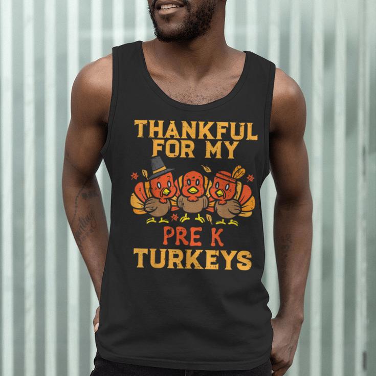 Thankful For My Pre K Turkeys Teacher Thanksgiving Men Women Men Tank Top, novelty gifts, funny gifts Thankful For My Pre K Turkeys Teacher Thanksgiving Men Women Men Tank Top, novelty gifts, funny gifts