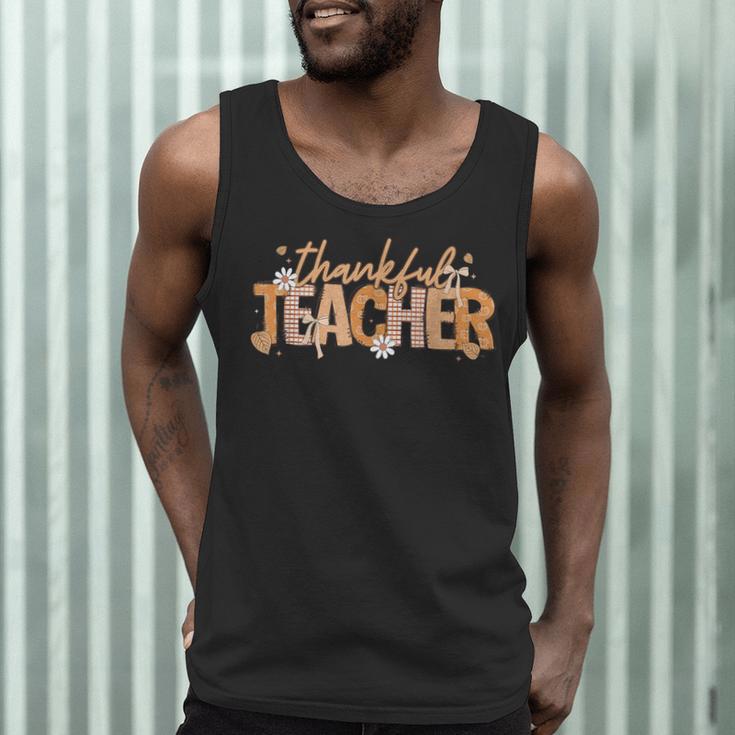 Thankful Teacher Autumn Fall Teacher Thanksgiving Youth Men Tank Top, novelty gifts, funny gifts Thankful Teacher Autumn Fall Teacher Thanksgiving Youth Men Tank Top, novelty gifts, funny gifts