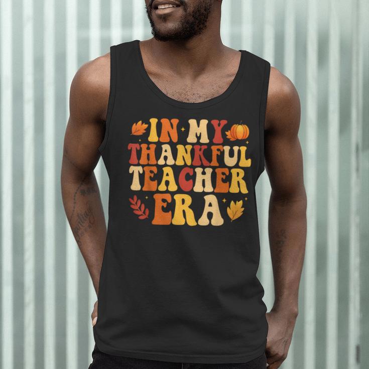 In My Thankful Teacher Era Autumn Thanksgiving Fall Season Men Tank Top, novelty gifts, funny gifts In My Thankful Teacher Era Autumn Thanksgiving Fall Season Men Tank Top, novelty gifts, funny gifts