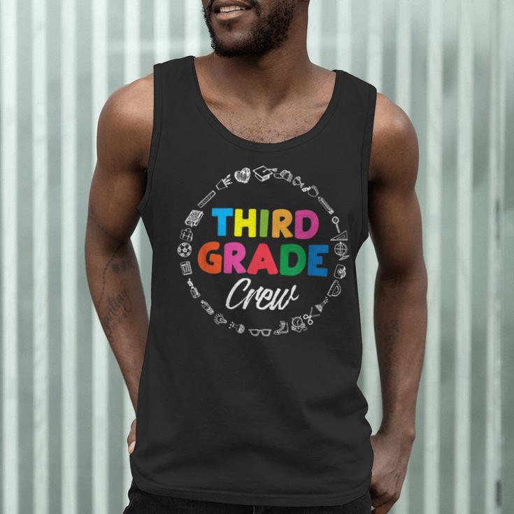 Third Grade Crew First Day Of School 3rd Grade Teacher Men Tank Top, novelty gifts, funny gifts Third Grade Crew First Day Of School 3rd Grade Teacher Men Tank Top, novelty gifts, funny gifts