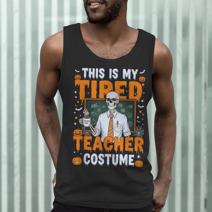 This Is My Tired Teacher Costume Halloween Costumes Men Tank Top, novelty gifts, funny gifts This Is My Tired Teacher Costume Halloween Costumes Men Tank Top, novelty gifts, funny gifts