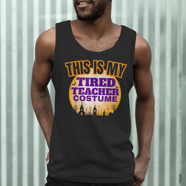 This Is My Tired Teacher Costume Halloween Teachers Men Tank Top, novelty gifts, funny gifts This Is My Tired Teacher Costume Halloween Teachers Men Tank Top, novelty gifts, funny gifts