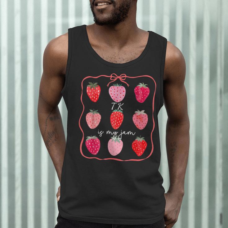 TK Is My Jam Transitional Kindergarten TK Teacher Strawberry Men Tank Top, novelty gifts, funny gifts TK Is My Jam Transitional Kindergarten TK Teacher Strawberry Men Tank Top, novelty gifts, funny gifts