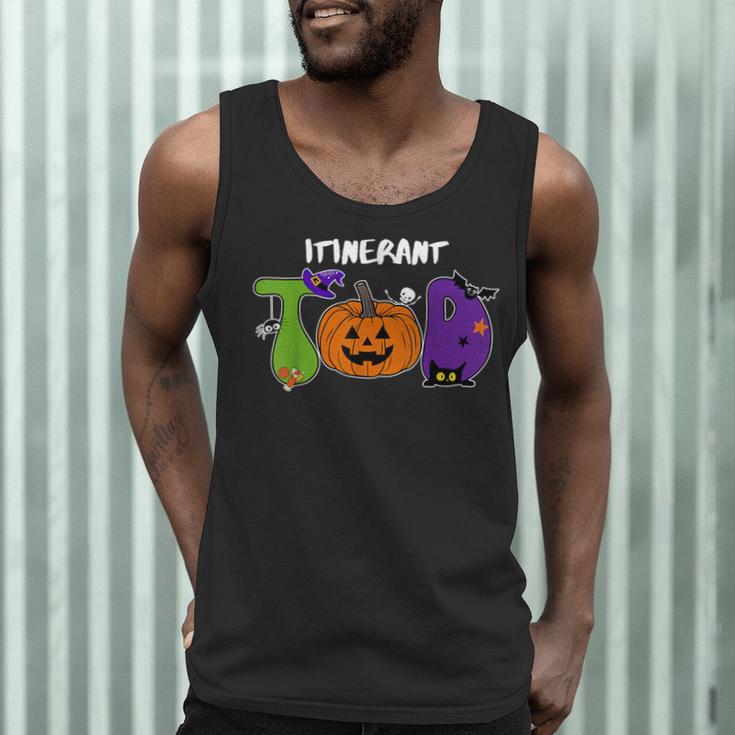 TOD Itinerant Teacher Of The Deaf Halloween ASL Interpreters Men Tank Top, novelty gifts, funny gifts TOD Itinerant Teacher Of The Deaf Halloween ASL Interpreters Men Tank Top, novelty gifts, funny gifts