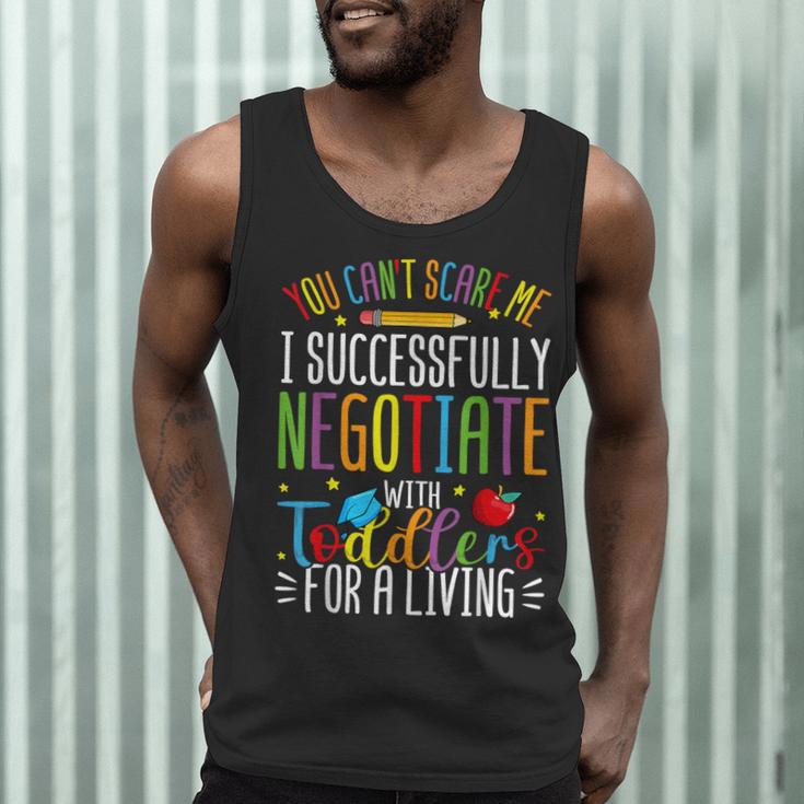 Toddler Negotiator Preschool Teacher Humor Babysitters Men Tank Top, novelty gifts, funny gifts Toddler Negotiator Preschool Teacher Humor Babysitters Men Tank Top, novelty gifts, funny gifts