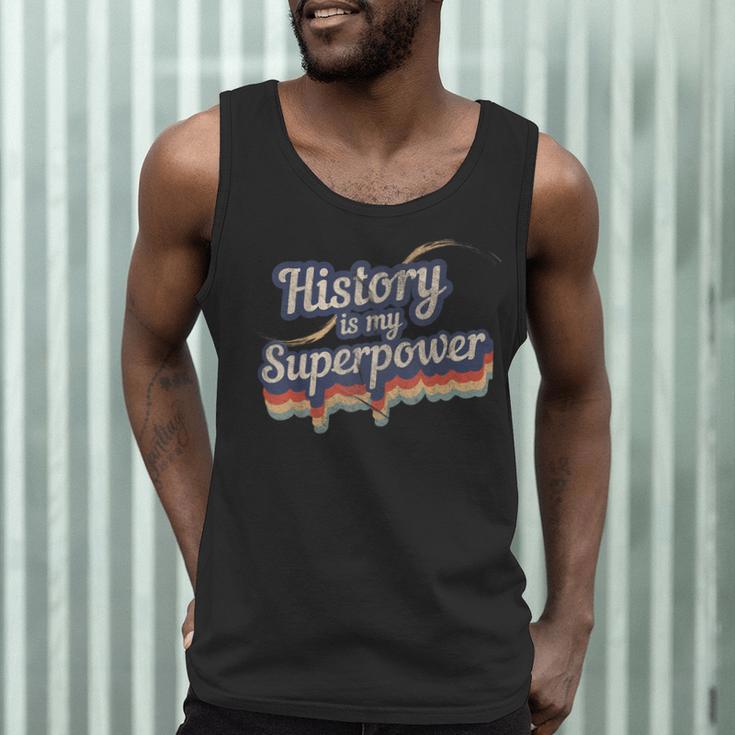 History Is My Superpower History Teacher Shirt T-Shirt Men Tank Top, novelty gifts, funny gifts