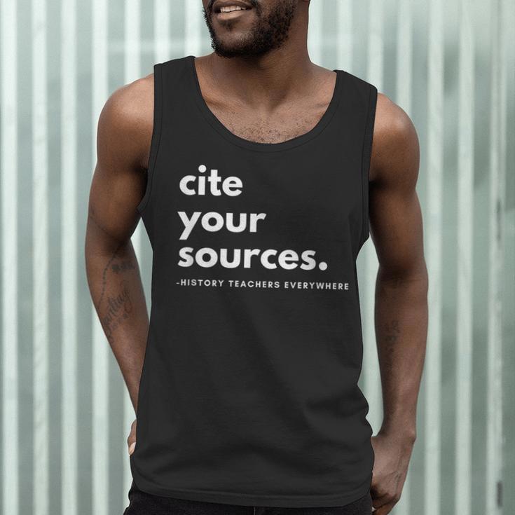 History Teacher Cite Your Sources Men Tank Top, novelty gifts, funny gifts History Teacher Cite Your Sources Men Tank Top, novelty gifts, funny gifts