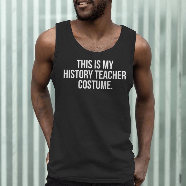 This Is My History Teacher Costume Halloween T Shirt Men Women Kids Men Tank Top, novelty gifts, funny gifts