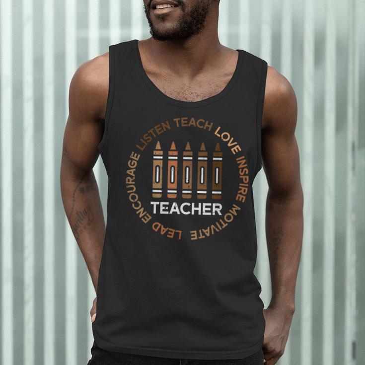 History Teacher Teach Love African American Men Women Men Tank Top, novelty gifts, funny gifts