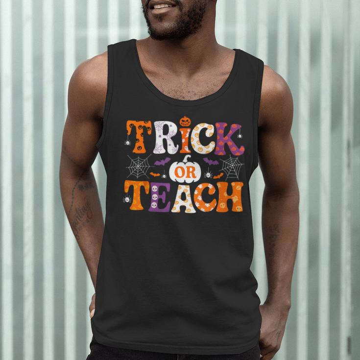 Trick Or Teach Teacher Halloween Costume Men Women Men Tank Top, novelty gifts, funny gifts Trick Or Teach Teacher Halloween Costume Men Women Men Tank Top, novelty gifts, funny gifts