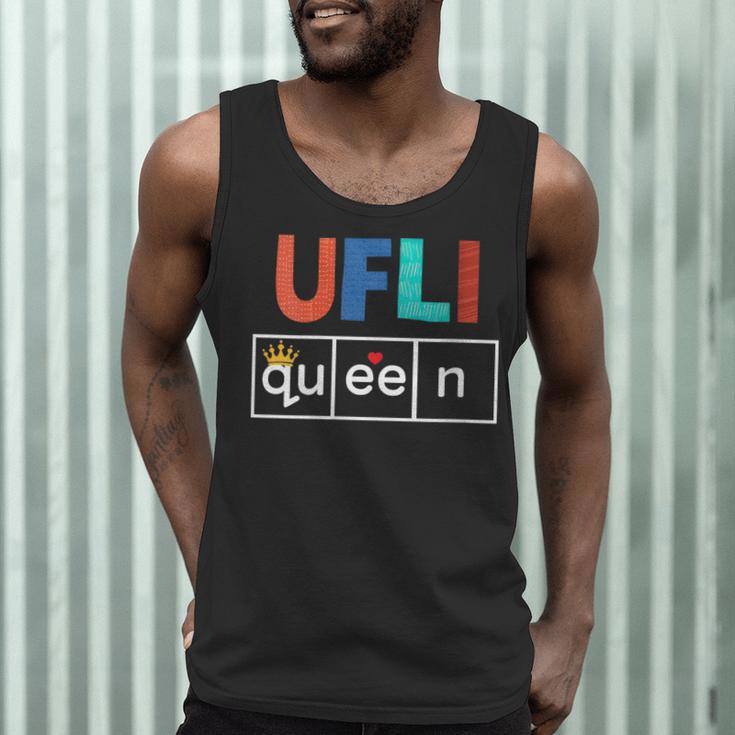 UFLI Queen Science Of Reading Literacy Teacher Appreciation Men Tank Top, novelty gifts, funny gifts UFLI Queen Science Of Reading Literacy Teacher Appreciation Men Tank Top, novelty gifts, funny gifts