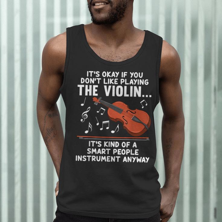 Violin Player Costume For Men Women Violin Teacher Violinist Men Tank Top, novelty gifts, funny gifts