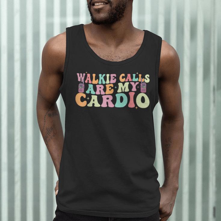 Walkie Calls Are My Cardio SPED Teacher Inclusion ABA Men Tank Top, novelty gifts, funny gifts Walkie Calls Are My Cardio SPED Teacher Inclusion ABA Men Tank Top, novelty gifts, funny gifts