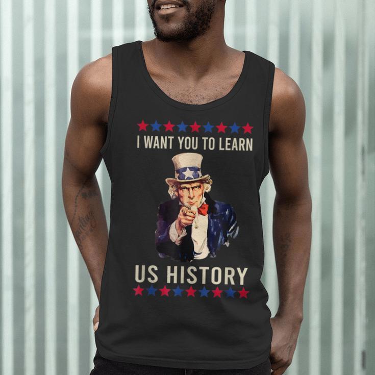 I Want You To Learn US History American Teacher School For Men Women Men Tank Top, novelty gifts, funny gifts I Want You To Learn US History American Teacher School For Men Women Men Tank Top, novelty gifts, funny gifts