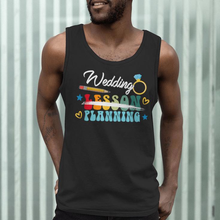 Wedding Planning Not Lesson Engaged Teacher Engagement Men Tank Top, novelty gifts, funny gifts Wedding Planning Not Lesson Engaged Teacher Engagement Men Tank Top, novelty gifts, funny gifts