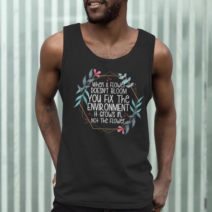 When A Flower Doesn't Bloom Special Education Teacher Men Women Men Tank Top, novelty gifts, funny gifts When A Flower Doesn't Bloom Special Education Teacher Men Women Men Tank Top, novelty gifts, funny gifts