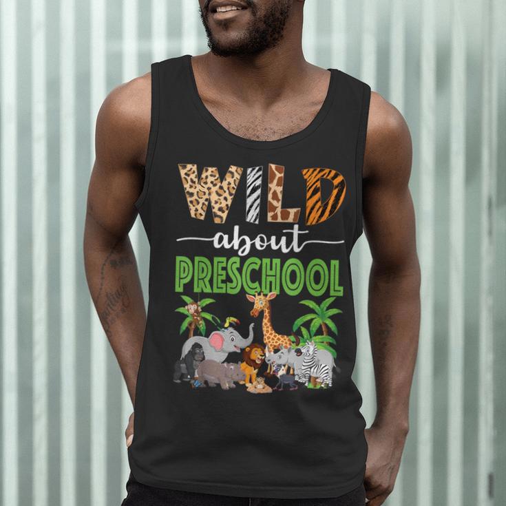 Wild About Preschool Teacher Student Preschool Zoo Safari Men Tank Top, novelty gifts, funny gifts Wild About Preschool Teacher Student Preschool Zoo Safari Men Tank Top, novelty gifts, funny gifts