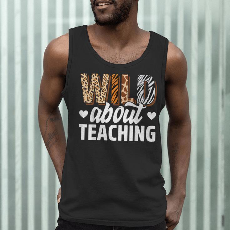 Wild About Teaching Teacher Teaching Back To School Men Tank Top, novelty gifts, funny gifts Wild About Teaching Teacher Teaching Back To School Men Tank Top, novelty gifts, funny gifts